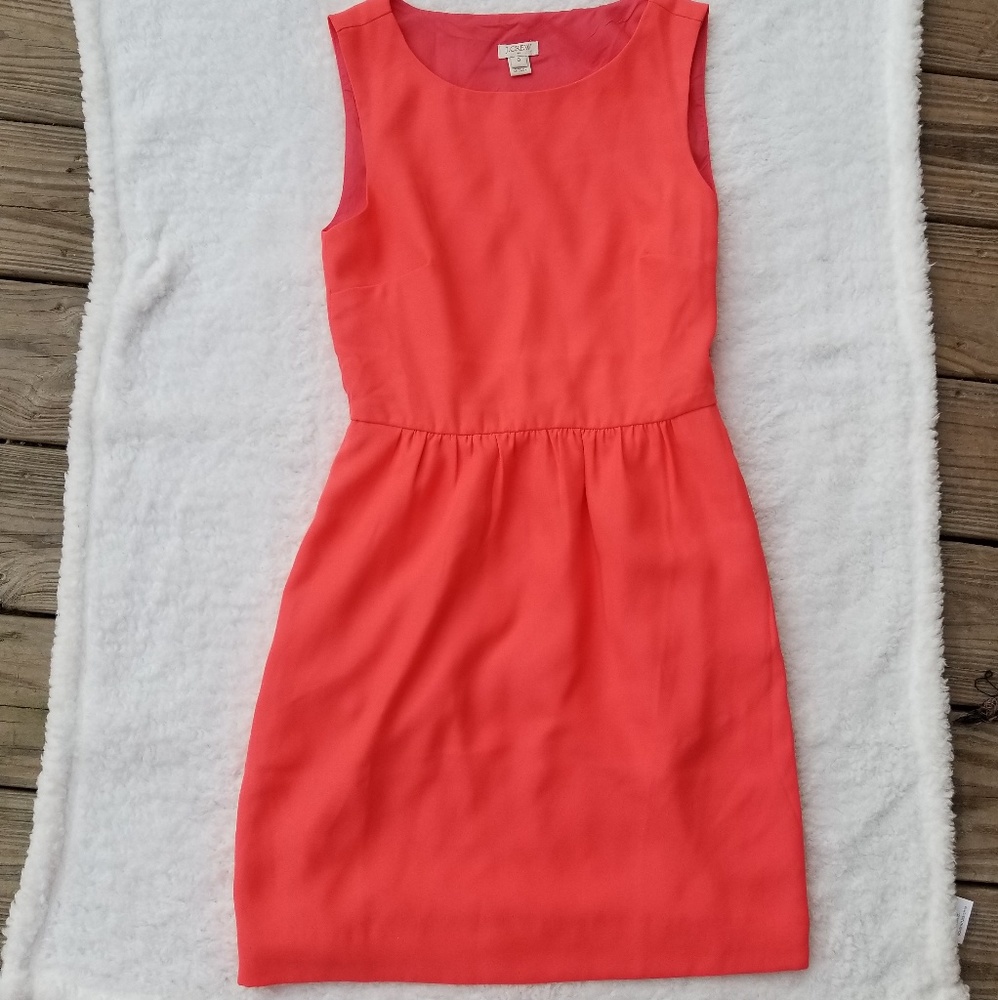 J. Crew Coral Dress Size 0
